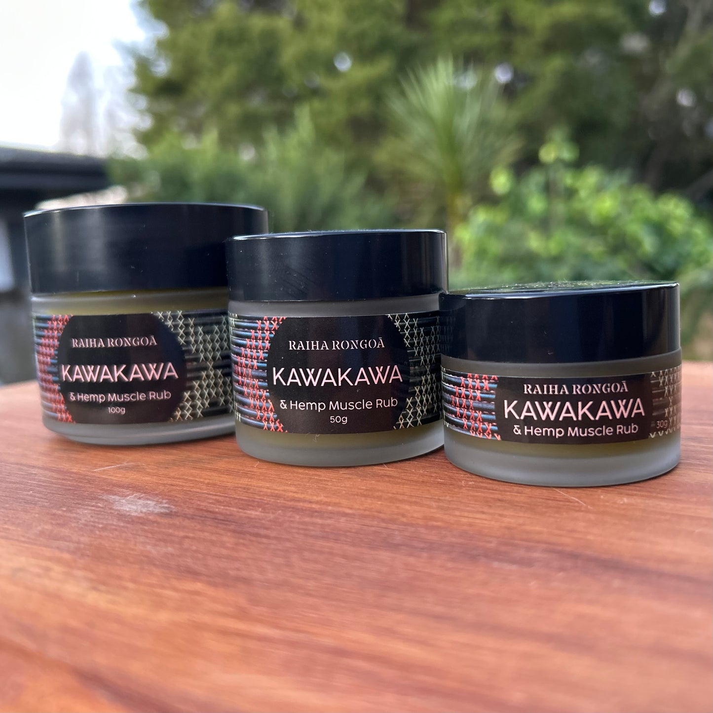 Kawakawa Hemp Muscle Rub