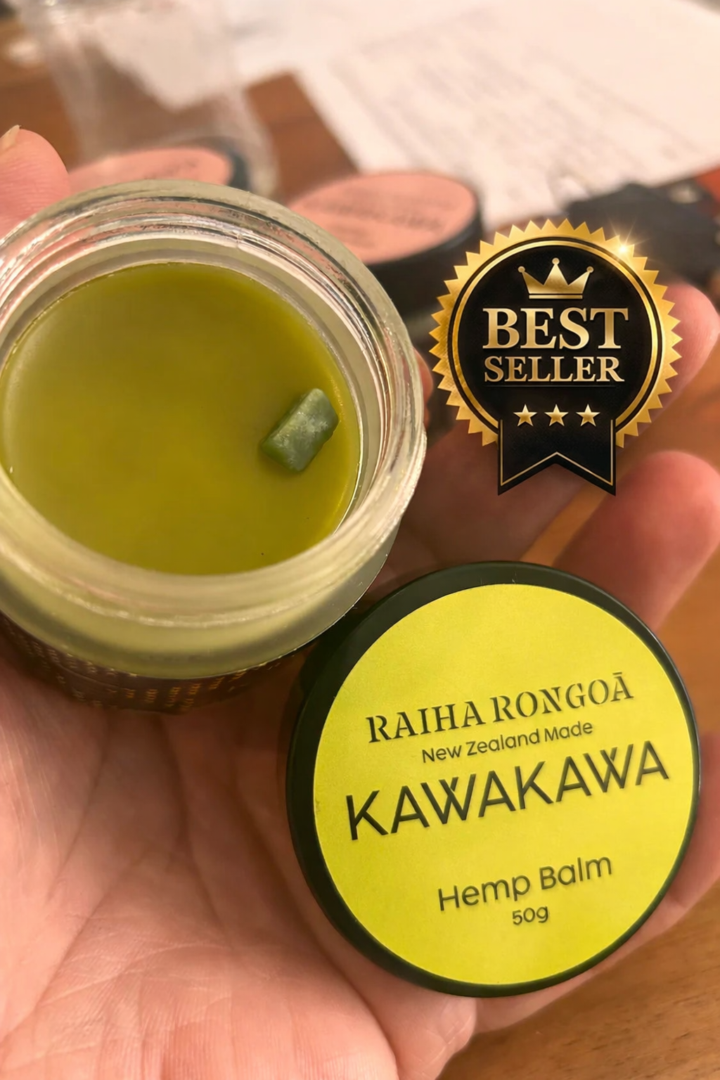 Kawakawa Hemp Balm NZ | Strong Eczema & Itchy Skin Relief
